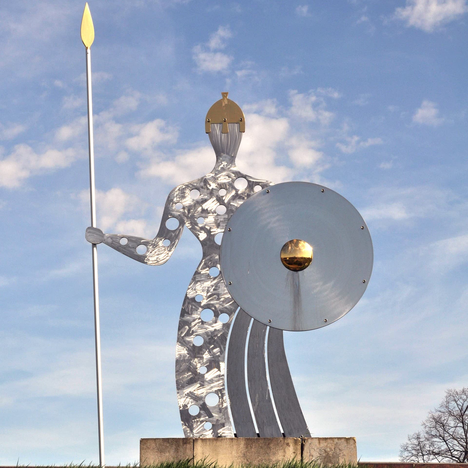 Minervastatue Zitadelle