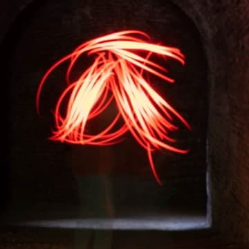 Light-Painting im Museum Zitadelle Jülich