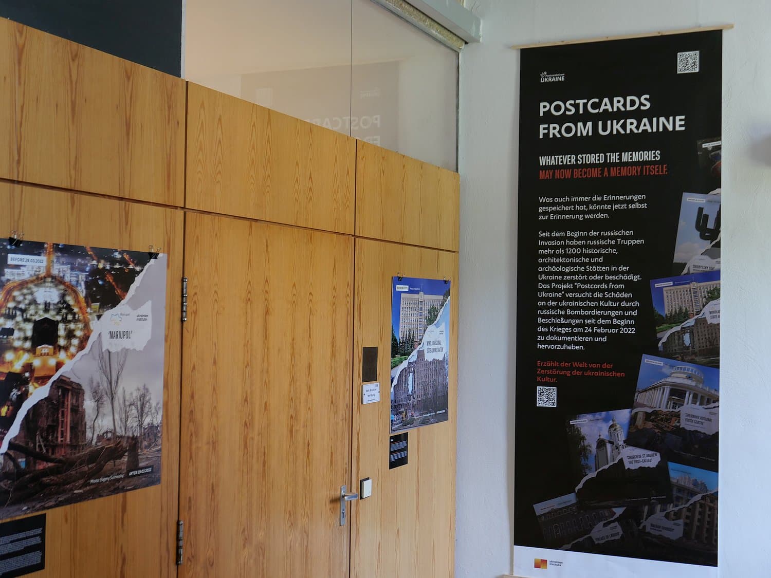 Postcards from Ukraine - Ausstellung im Ostflügel des Gymnasiums Zitadelle