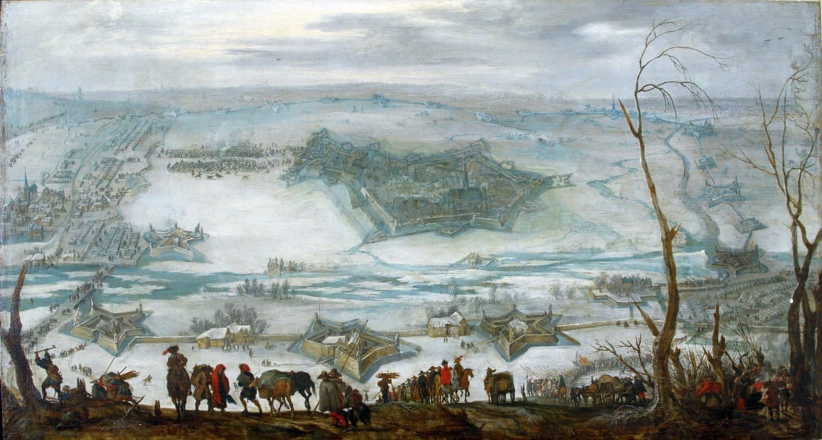P. Snayers - Die Belagerung Jülichs 1621/22