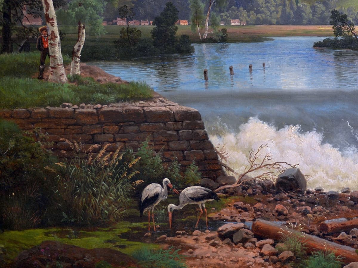 Georg Saal - Blick auf Schloss Ortenberg im Kinzigtaal