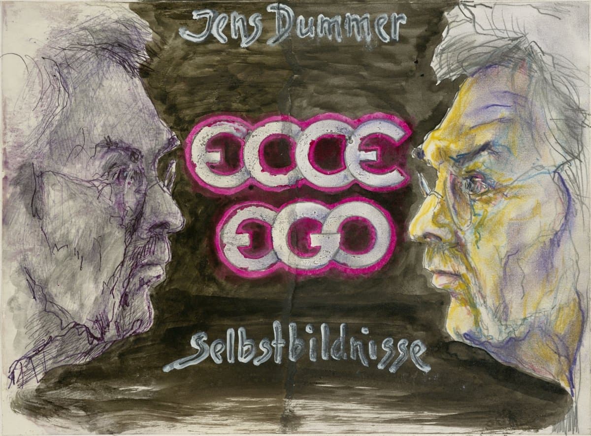 Cover Ausstellungskatalog „ECCE EGO. Jens Dummer – Selbstbildnisse“ Foto: Museum Zitadelle/Jens Dumme